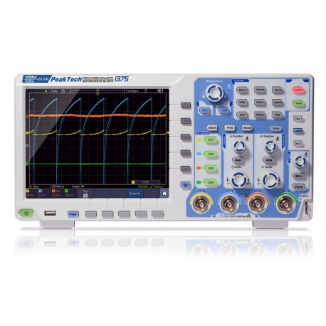 Oscilloscope numérique 4 voies 100 MHz PeakTech® P 1375