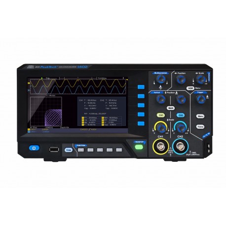 Oscilloscope numérique 2 voies 20 MHz PeakTech® P 1402