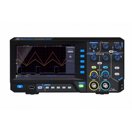 Oscilloscope numérique 2 voies 20 MHz PeakTech® P 1403