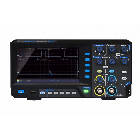Oscilloscope numérique 2 voies 100 MHz PeakTech® P 1404