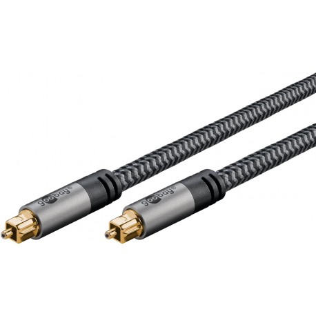 Cable optique HQ Toslink vers Toslink 1 m - 1
