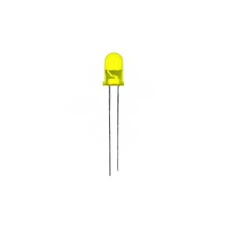 Led jaune diffusante 5mm