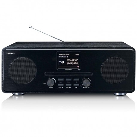 Internet / DAB+ / Radio FM avec lecteur CD et Bluetooth® Noir  - 1