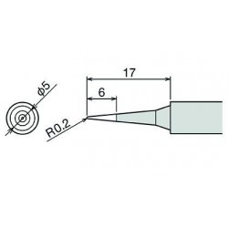 Panne 0,4mm pour fer CXR41 - 1