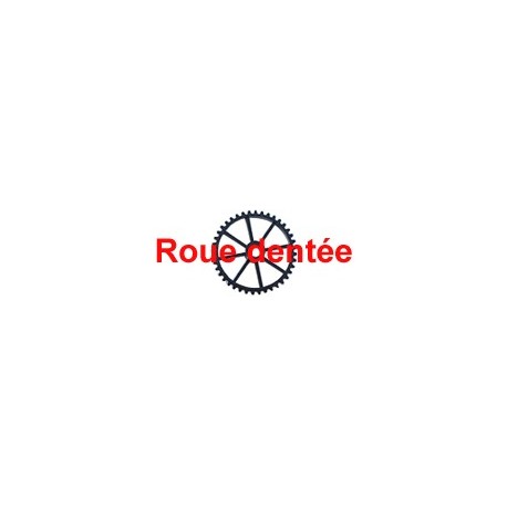 Roue dentée plastique 18 dents