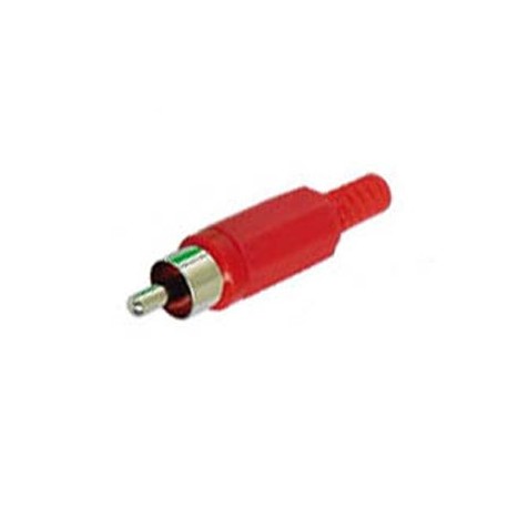 Connecteur RCA mâle (rouge) - 1