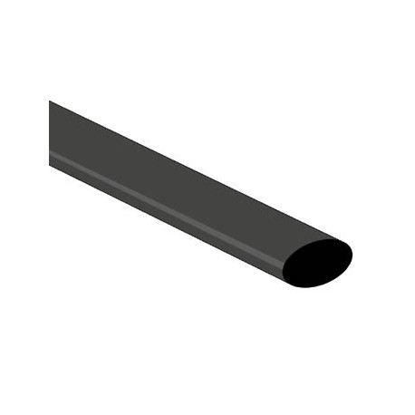 Gaine thermo rétractable 9.5mm (noir) - 1