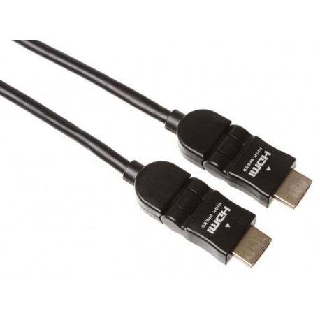 Cordon HDMI inclinable (0,75 m) - noir