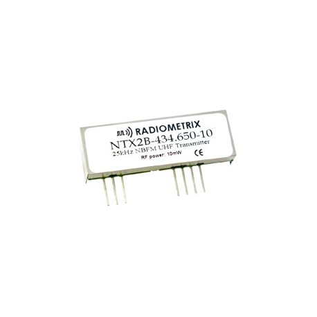 Emetteur radio 434,650 MHz Radiometrix NTX2B-434