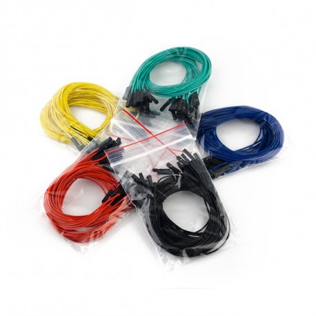 Jeu de 100 straps flexibles F-F (30 cm) - 1