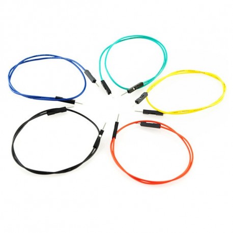 Jeu de 10 straps flexibles M-M (30 cm) - 1