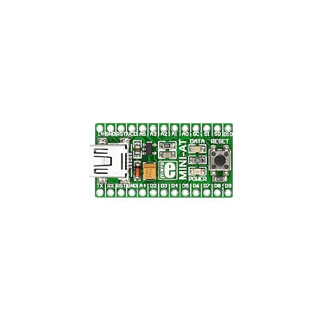 Module Mikroelektronika "Mini-AT board" ATmega128 (version 3,3 V) 