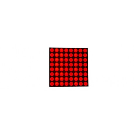 Matrice à leds 8 x 8 rouges (32 mm)