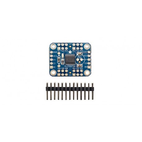 Idéalement conçue pour le test et l'évaluation, cette petite platine à base d'un circuit TLC59711 vous permettra de piloter jusq