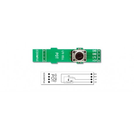 Module potentiomètre "I-O VOLUME" pour arduino et prototypage