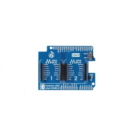 Shield Mikroelektronika Click Board MIKROE-1581 pour arduino Uno