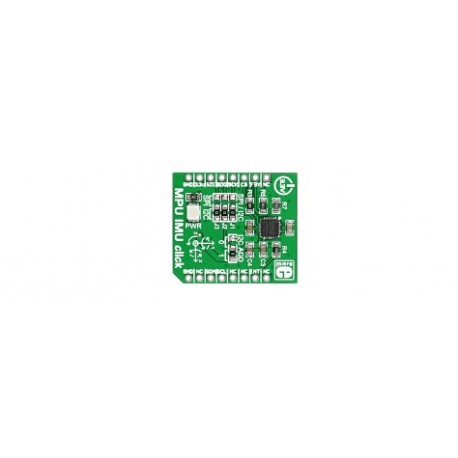 Accéléromètre et gyroscope 3 axes MPU IMU Click MIKROE-1577