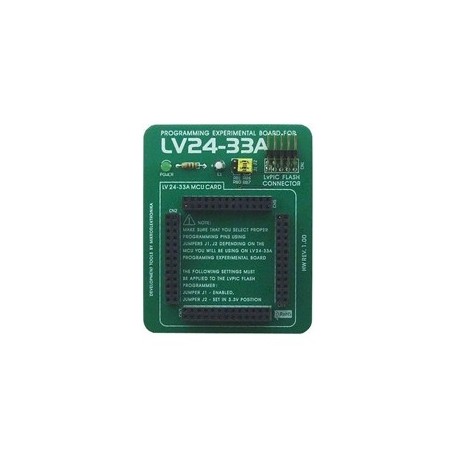 Platine d'expérimentation pour LV24-33A - Mikroelektronika