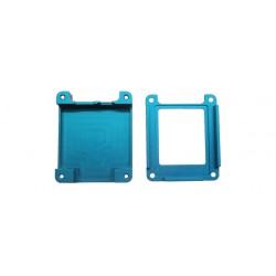 Boitier de protection en aluminium anodisé bleu pour afficheur LCD160CRv1.0