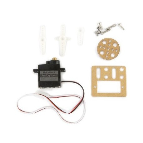 MAK95026 Servomoteur miniature makeblock avec pignons métal pour arduino et robotique