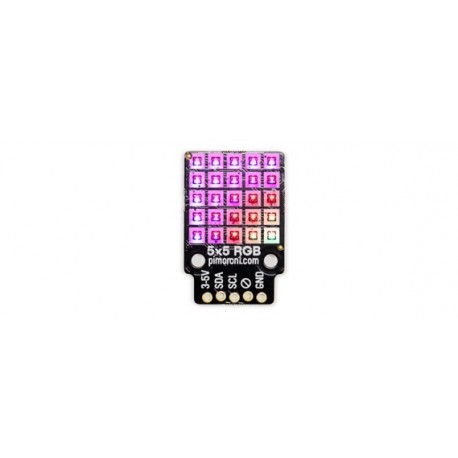 Module matrice à Leds RGB 5x5 PIM435 pour Arduino et Raspberry Pi