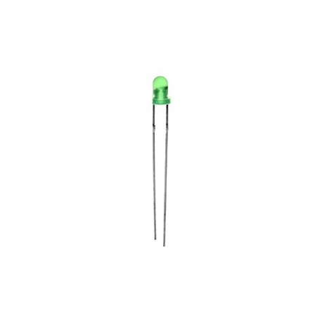 Led verte diffusante 3mm - 1