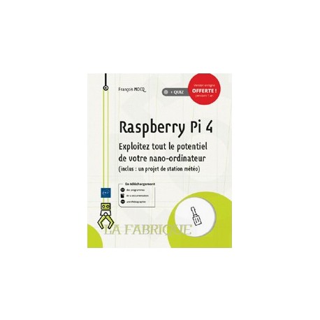 Ouvrage Raspberry Pi 4 LF24RASP