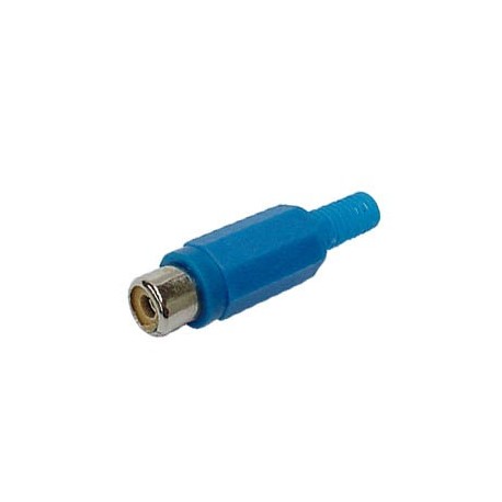 Connecteur RCA femelle (bleu) - 1