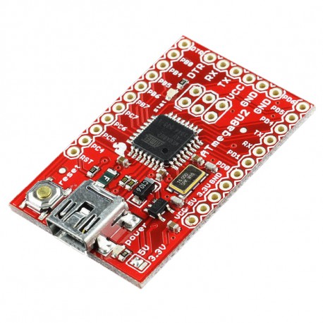 Platine ATMEGA8U2 Breakout DEV-10277  - 1