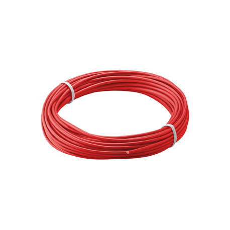 Bobine de 10m de fil de câblage multibrin rouge
