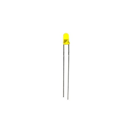 Led jaune diffusante 3mm - 1