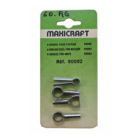 Gouges Maxicraft® 90092 pour couteau - 1