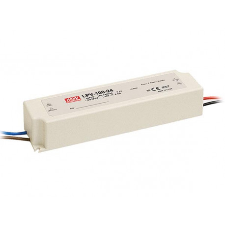 Alimentation à découpage 24V-100W MEAN WELL® LPV-24-100