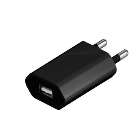 Chargeur USB 1 A (5W) noir