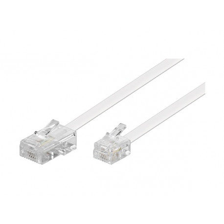 Cordon téléphonique RJ45 vers RJ11 (6m) - 1