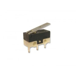 Microrupteur miniature à levier - 1A - 1