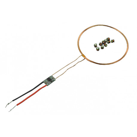 Pack 10 leds à alimentation sans contact 5V