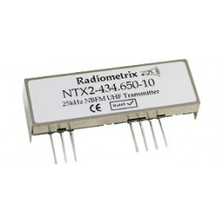 Emetteurs radio 434,650 MHz Radiometrix NTX2-434