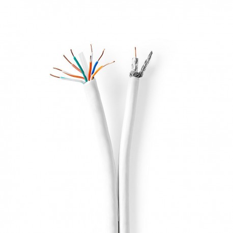 IEC (Coax) CAT6 Combi câble  - 1