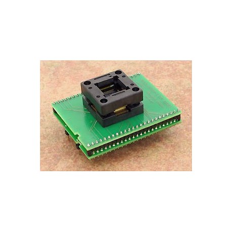 Adaptateur DIL48/QFP64-1 ZIF C8051 - 1