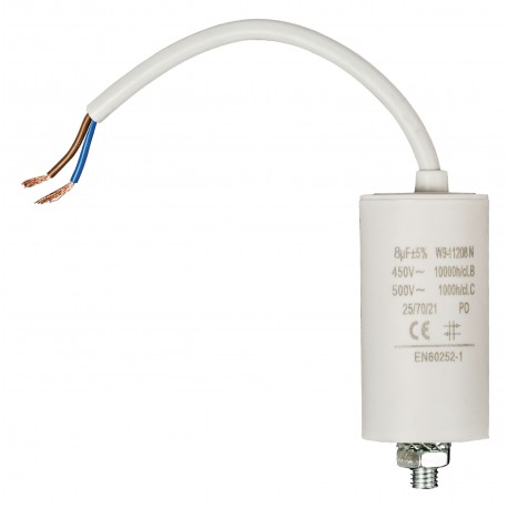 Condensateur 8.0uf / 450 V + cable - 1