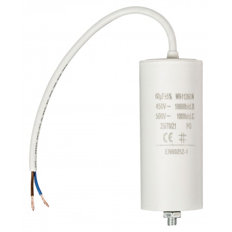 Condensateur 60.0uf / 450 V + cable  - 1