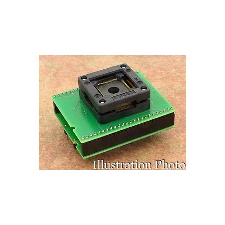 Adaptateur DIL48/LQFP64 ZIF HD64-2 - 1