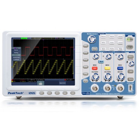 Oscilloscope à mémoire numérique PeakTech® P 1265