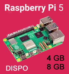Raspberry Pi 5 disponible en stock